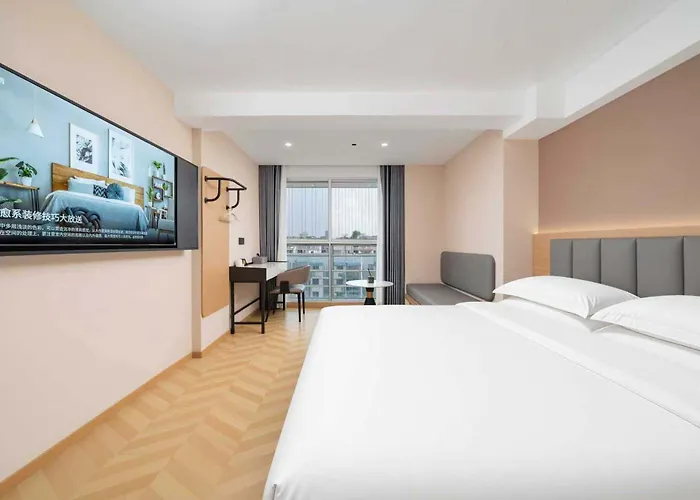 Pazhou May Charm Hotel Apartment - Across The Street From Canton Fair Complex
