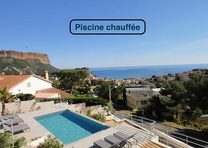 Home Cassis - Maison Mediterranee - Piscine Chauffee A 30C