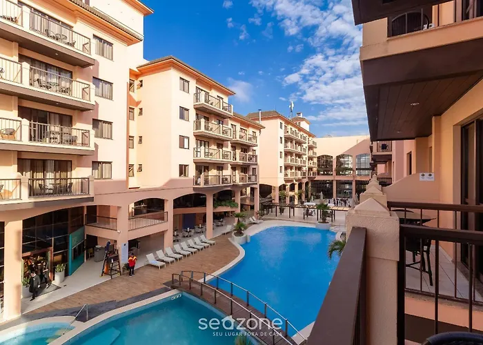 Estudios Modernos Em Resort Pe Na Areia - Jurere Beach Village Jbvjr