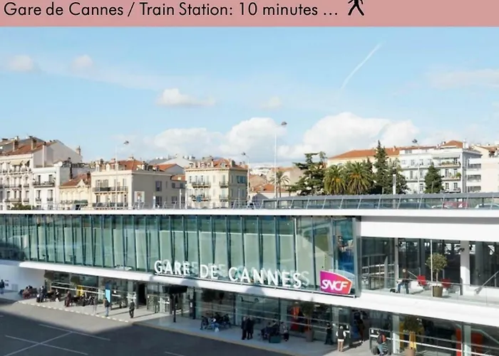 Amazing Studio Cannes Centre - Terrasse Ensoleillee - 5 Min Croisette