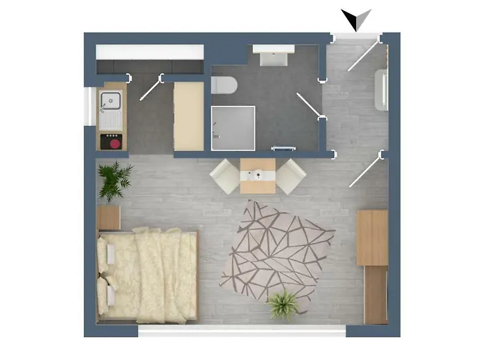 Apartment Am Bluecherplatz