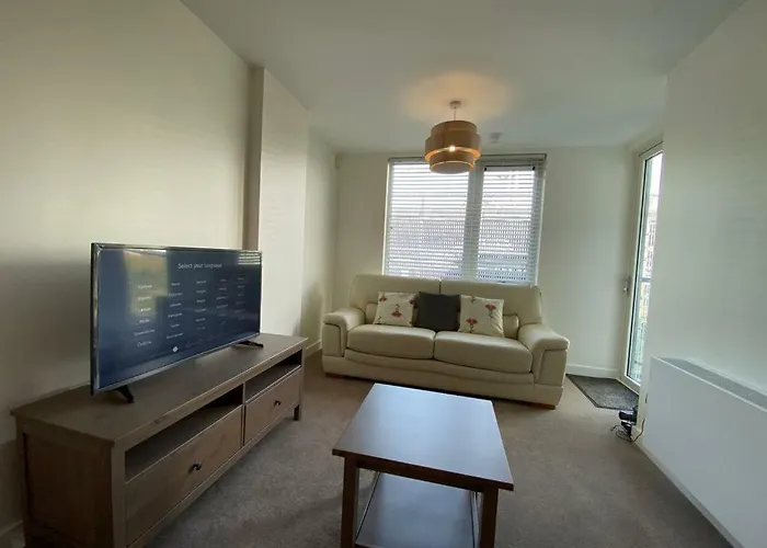 Central Milton Keynes Hub One Bedroom Secured Apartment