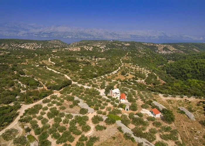 Villa Dubrava - Heated Pool & Olive Grove Retreat I Brac Island